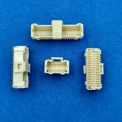 1.0mm Pitch Wire To Board Connector Housing Setara Untuk Molex 501189 Dengan Kontak Kuningan PA66