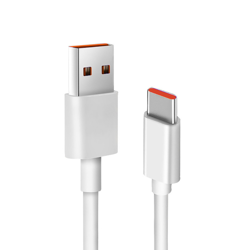1m Panjang Warna Putih USB Pengisian Kabel Data 20V 3A 60W USB 3.1 Untuk Pengisian Cepat