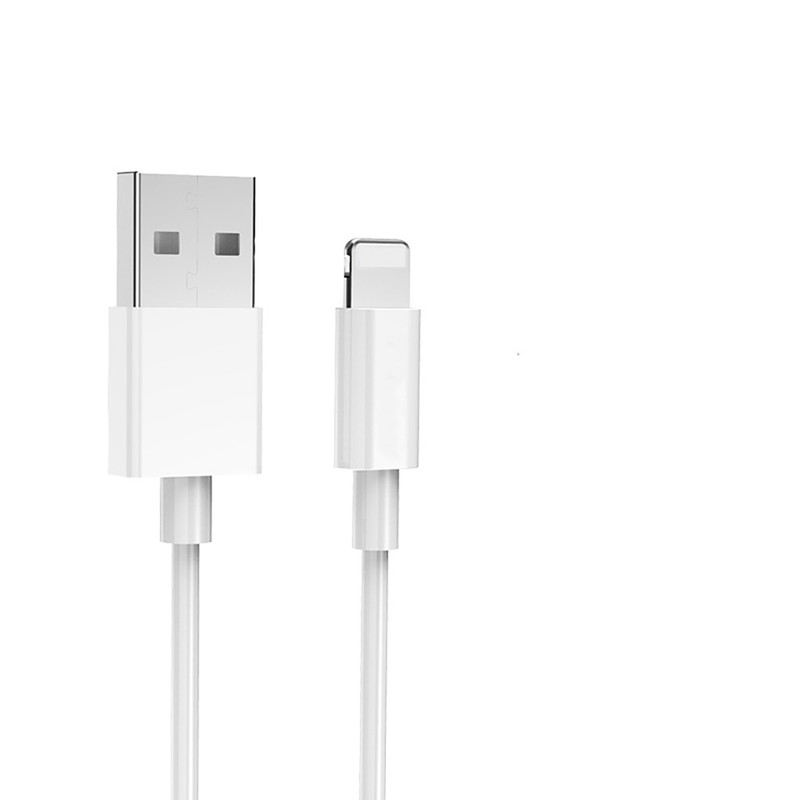 OEM ODM PVC USB Pengisian Kabel Data 2.4A Untuk Pengisian Cepat Iphone