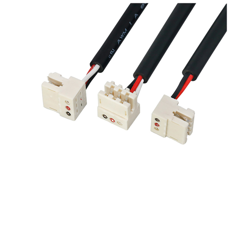 Rakitan Kabel IDC Panjang 30cm Dengan Konektor Daya Lumberg 3515 Warna Beige