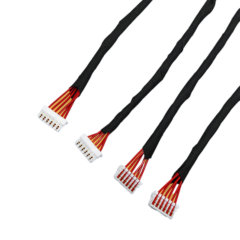 1.0mm Pitch IDC Wire Harness AWG30 Gauge Dengan Konektor JST SSR IDC