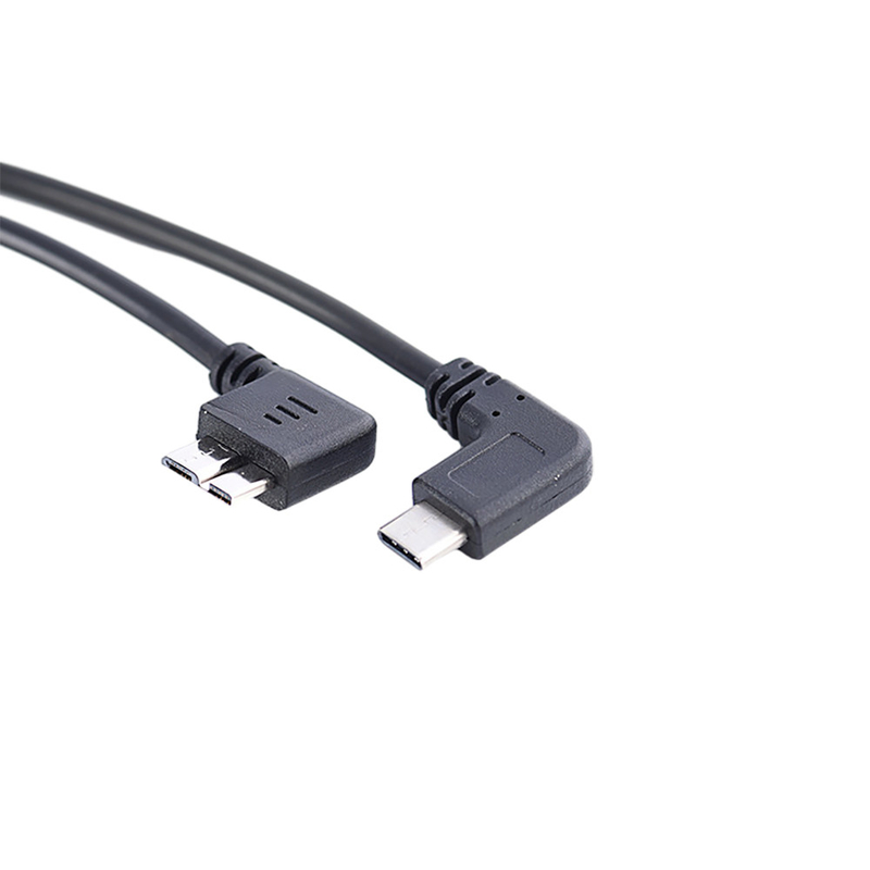 3.0 B Tipe Ke USB Tipe C Micro USB Kabel Transfer Data 20Gbps Untuk Hard Drive Eksternal