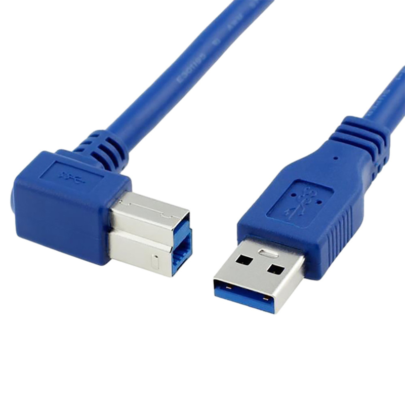 Kabel Printer USB 3.0 Kecepatan Tinggi 4Ft, Kabel USB Hard Disk Untuk Motherboard Komputer