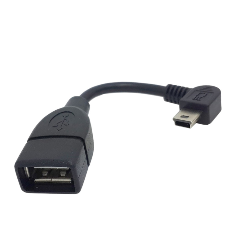 Kabel Data Pengisi Daya USB Mini OTG A Female Ke B Male Untuk Mobil MP3 MP4
