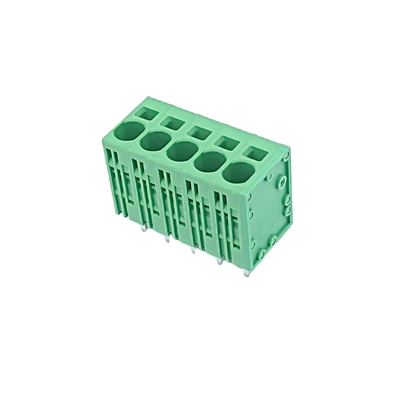 Blok Terminal Sekrup yang dapat disisipkan 3,5 mm/3,81 mm/5,0 mm/5,08 mm/7,5 mm/7,62 mm Blok Terminal Penghalang Pitch