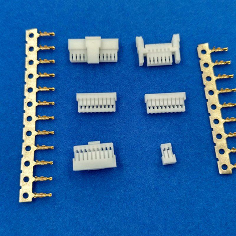 1.0mm CI16 Crimp Connector Dengan Kunci Atau Tidak Resistensi Isolasi Tinggi Centronics Connector