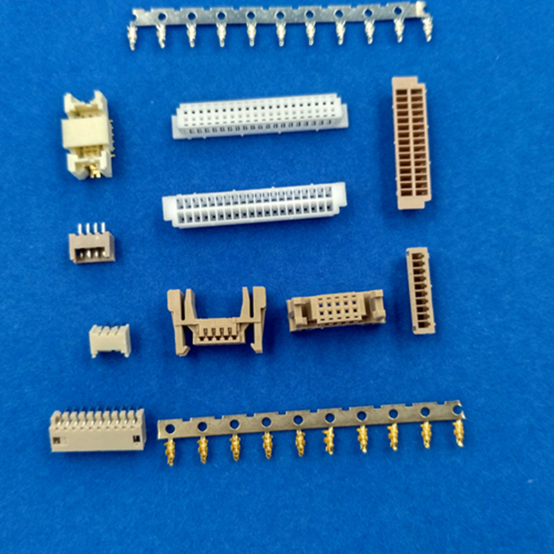 1.25mm Pitch Wire To Board Crimp Housing HRS DF13 Home Equivalent Crimp Housing Dalam 2 hingga 40 Pin